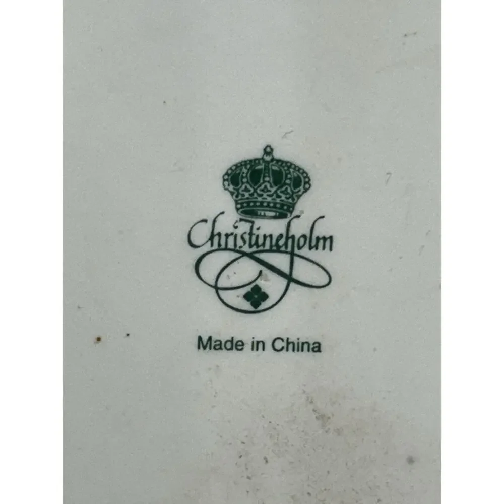 Vintage Christineholm Rose Porcelain 10